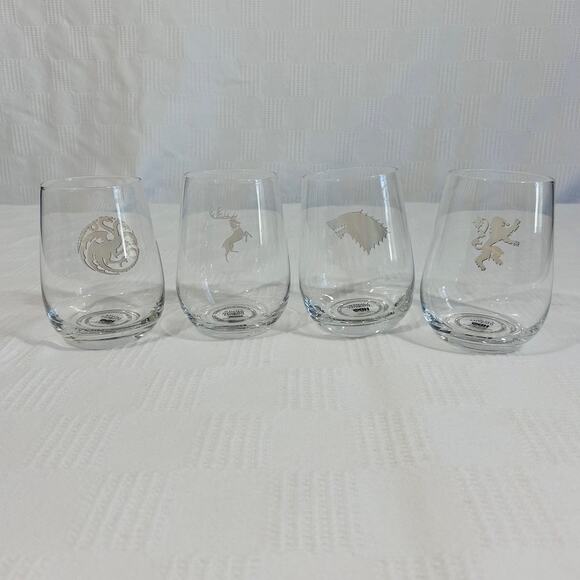 Game Of Thrones Wine Glasses Stemless Rabbit Tanaka 2016 - Picture 3 of 9